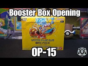 Opening an Adventure on Kami's Island (OP-15) One Piece Booster Box! *NEW SET*