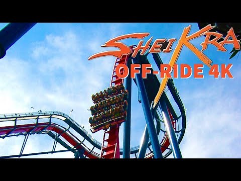 Sheikra Off-Ride 4K - Busch Gardens Tampa