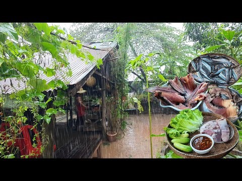 Village Life Cooking Vlog | Rainy Day Special Recipes in the Countryside
