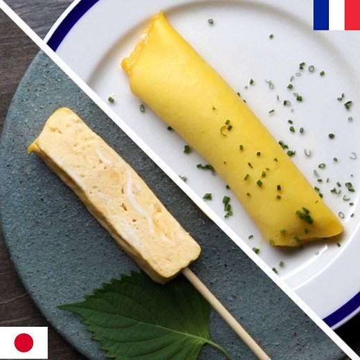 82M views · 411K reactions | Here are 2 styles of making omelettes! Which would you choose: Japanese or French omelette?  Click here to reserve your very own #OneTop: https://goo.gl/WDhnqJ | Tasty | Facebook