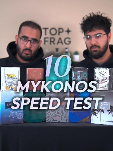 Speed Testing 10 Mykonos Fragrances in 1 Video | #fragrance #cologne #topfrag @mykonosofficial