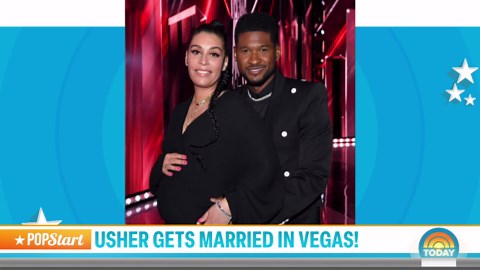Usher marries longtime girlfriend in Las Vegas