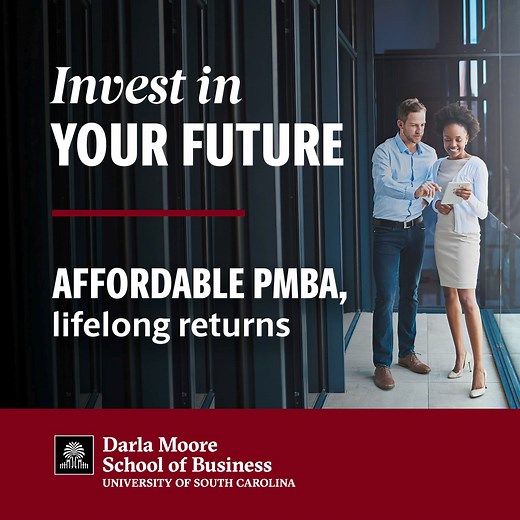 65 reactions | Our part-time professional MBA program is designed with flexibility in mind. | Darla Moore School of Business at the University of South Carolina | Facebook