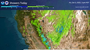 Showers, storms and even some snow above 8000 feet today! Here is a look at the potential to collect more water across our region today. Quite the start to the water year! | US National Weather Service Reno Nevada