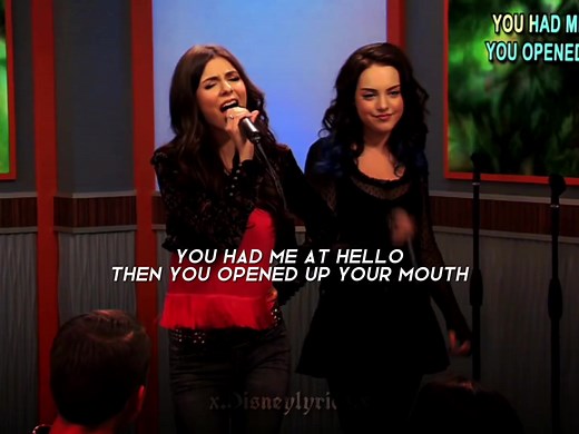 Victorious - Take a Hint Lyrics | Tori and Jade Singing Scene