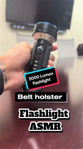 5000 Lumens!!!! This is seriously the strongest flashlight I’ve ever owned. Not only is it a flashlight but it’s also a lamp with a warm light. Attach it hang it or profit literally hands-free illumination. Use it for camping, maintenance, or as a night lamp. Endless possibilities with this thing. @OLIGHT ##Olight##Olightworld##Olightflashlight##asmr ##Flashlight##Lighting##Torch##EmergencyLight##OutdoorGear##AdventureEssentials##SurvivalGear##HikingEssentials##CampingMustHaves##BackpackingGear#