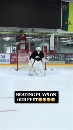 8.6K views · 99 reactions | Beating plays on our feet #goalies #goaliegear #goaliecoaching #goalieparents #goaliepads #goalie #hockey #goalietraining #goaliemom #goaliedad #goaliedrills | Increase Performance Goaltender Development | Facebook