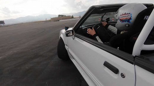 Ken Block's 14-Year-Old Daughter Goes Full-Send In Mustang Drift Car