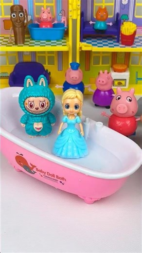 Peppa Pig Surprise Bath 🤣 #toys #asmr #satisfying #unboxing
