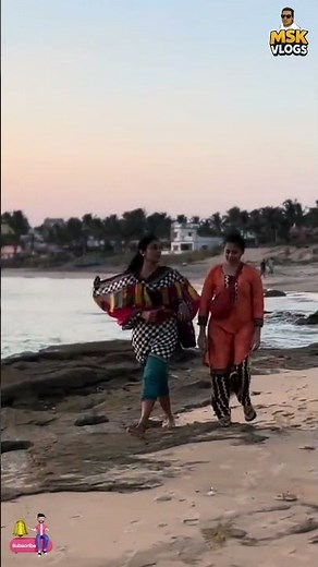 Kanyakumari Beach 😍🌊 | India's Southernmost Paradise 🌅🔥 | #mskvlogs