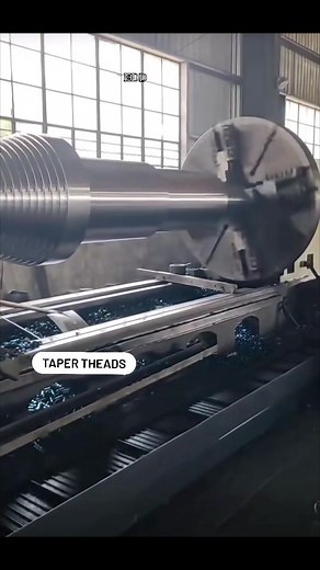 70 reactions · 5 comments | How to turn taper theads on manual lathe #biggestduty #heavyduty #operations | Erwen Dionero Delima | Facebook