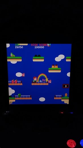 Rainbow islands rain or shine!