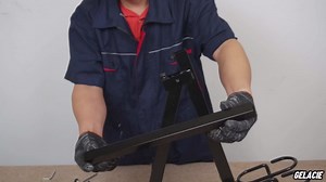 Portable Folding Gun Rack, Heavy Duty Steel Rifle Rack Stand for Shooting & Hunting Range, Holds 4 Rifles & 7 Pistols, Indoor/Outdoor Floor Gun Rack