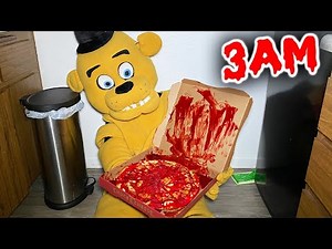 DO NOT ORDER FREDDY FAZBEAR PIZZA AT 3 AM!! ( FNAF IS REAL!! )