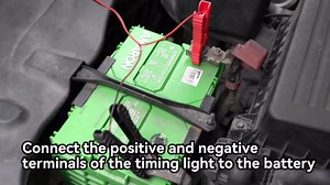 Timing Light Automotive 12V Engine Inductive Ignition Timing Light Gun Strong Flash Timing Lights for 2&4 Stroke Petrol Engine with 10FT Test Lead,Reverse Polarity Protection for Car Motorcycle Marine