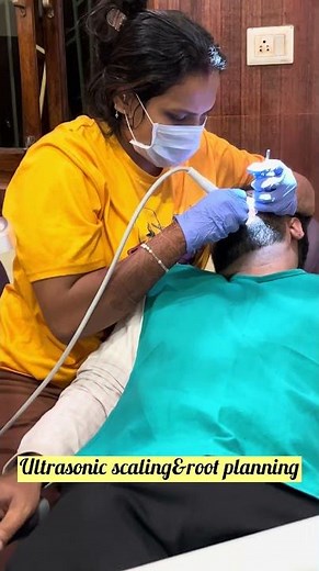 ULTRASONIC SCALING & ROOT PLANING. #dentalprocedure #dentaltreatment ‪@ProbabyProAesthetica‬