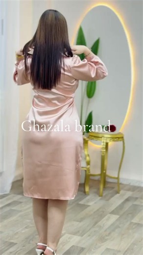 Ghazala brand feminine fashion: soft, chic, elegant outfits
