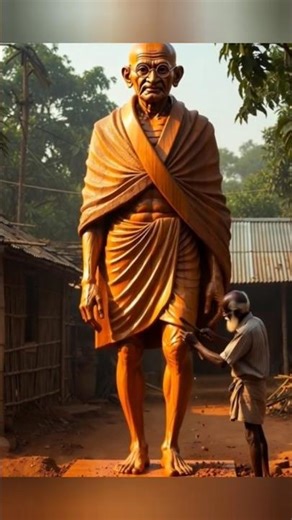 Mahatma Gandhi | महात्मा गांधी#WoodCraft #WoodWorking #Handmade #Satisfying