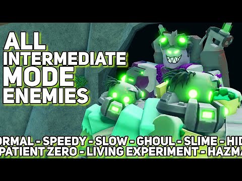 All Intermediate Mode Enemy Profiles | Tower Defense Simulator