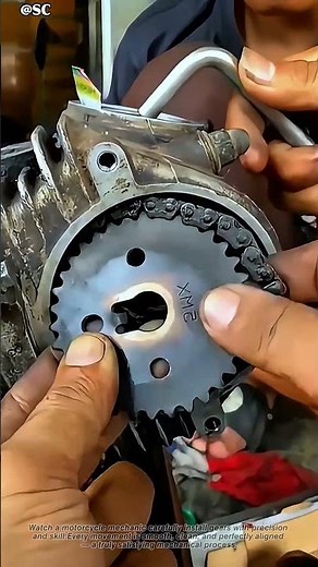 Installing Gears Like a Pro | Satisfying Motorcycle Repair ⚙️🏍️