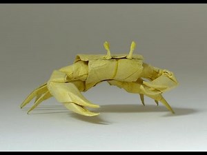 Origami - crab (tutorial)