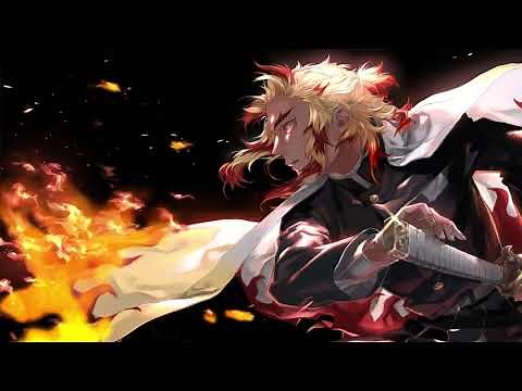 Live Wallpaper 4K Kyojuro Rengoku (Demon Slayer)