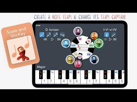 Scale and SticKey app demo (v3.0)