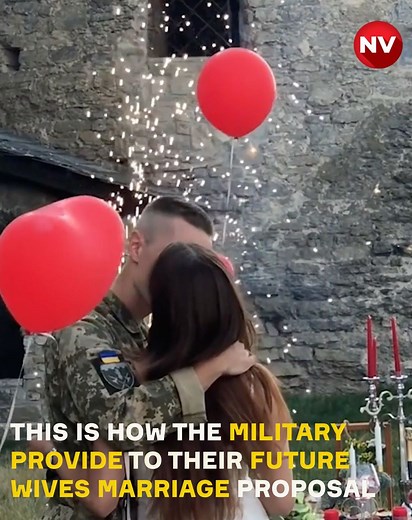 6.9K views · 731 reactions | Love conquers all!  Watch these heartwarming videos where military men confess their feelings to their future wives. It's a beautiful reminder that love knows no boundaries. Warning: Have tissues handy!  | The New Voice of Ukraine | Facebook