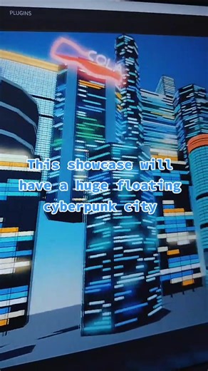 Cyberpunk Showcase in Roblox City