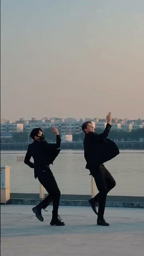 Two Handsome Guys Dance Their Way to Happiness!