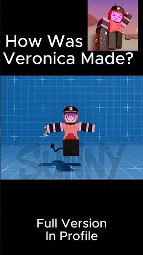 How was Veronica Made? #roblox #3danimation #animation #forsaken