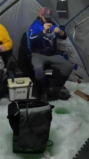 Ice Fishing Aggressive Walleyes!