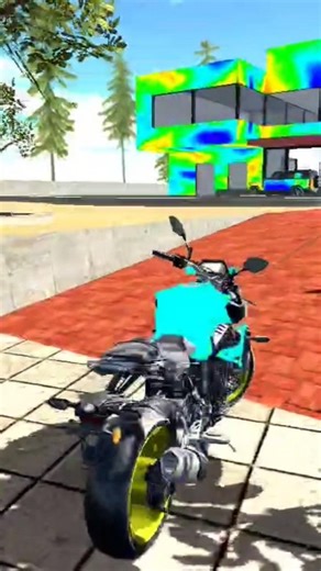 Invisible bike🤩 in indian bike driving#viral #gaming #shorts