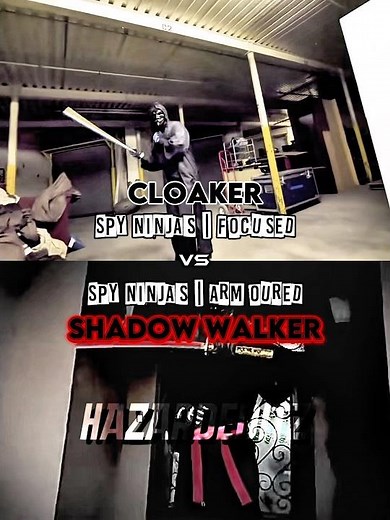 Cloaker VS Shadow Walker #capcut #spyninjas #wisedit #cloaker #shadowwalker