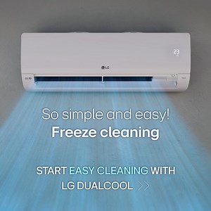 Are you worried about the difficulty of cleaning spots inside your air conditioner? Thanks to the Freeze Cleaning function of your LG Airconditioner. The piled up dust melts, gets washed away, and the wind dries the damp surface of the heat exchanger automatically. So simple and easy cleaning! Watch this video to know more about Freeze Cleaning. ASC L0061P061324L #LG #LGDUALCOOL #LGDUALCOOLFreezeCleaning #LGDUALCOOLAirConditioner #LGDUALCOOLAC #LGAC #LGAppliances #LGElectronics #AirConditioner #