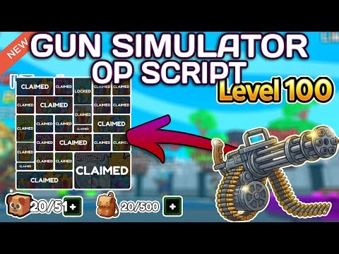 [NEW] Gun Simulator OP Script (2025) PASTEBIN - Get all Calendar Reward | Inf Pets Equip