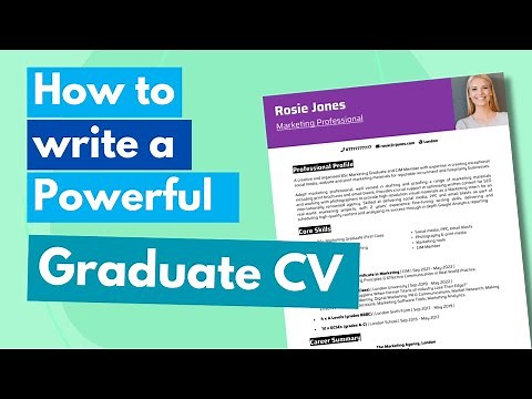 How to write a graduate CV that gets interviews