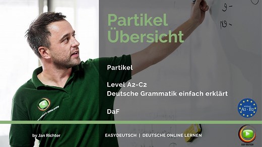 Partikeln - Beispiele, Einfache Erklärung & Übungen