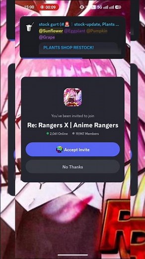How to Join Anime Rangers X Discord Server #discord #discordserver #discordlink #roblox #rangerx