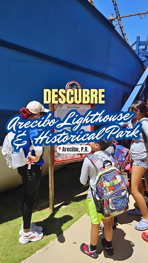 ✨ DESCUBRE EL ARECIBO LIGHTHOUSE 🤩 Ven y sé parte de una experiencia llena de diversión, exploración y aprendizaje, perfecta para toda la familia. 🌊 📍 Ubicación: Arecibo, P.R. Con más de 20 años de historia, seguimos creando memorias inolvidables para familias, estudiantes, turistas y grupos educativos. 🏰 Explora nuestras atracciones históricas, disfruta de vistas impresionantes, y aprende sobre la historia detrás del Faro Los Morrillos construido en 1898 y nuestra hermosa isla 🌴 🎟️ Entrad