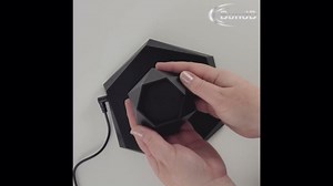 BandDlevs Floating Pots for Plants - Levitating Pot - Levitating Planter for Bonsai, Succulents, Air Plants - Floating Magnetic Display for Home Office Desks - Magnetic Levitation Plant Holder (Black)