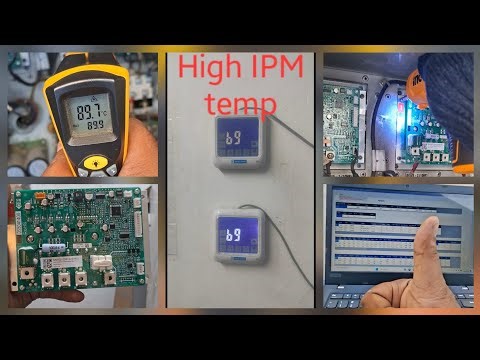 IPM Over Heat | Inverter Drive Replace | Heat Sink Temp.