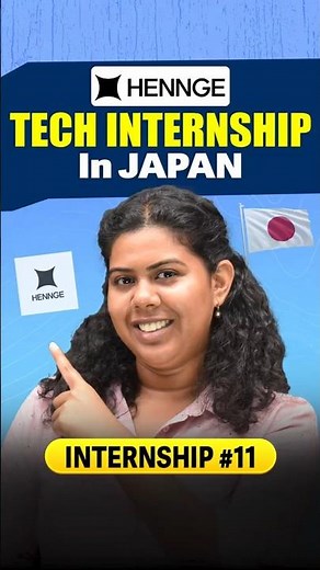 HENNGE Global Internship 2026 | Japan Tech Internship | 🇯🇵 Flights + Visa Covered 😳 | Careers360