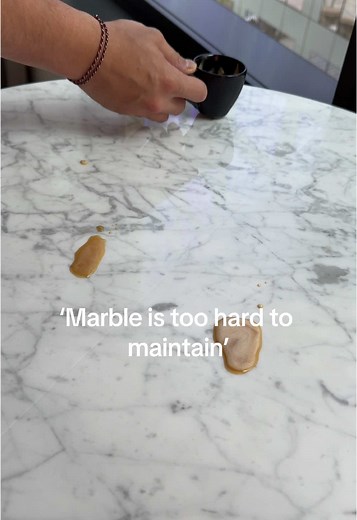 Protect Your Marble Table with LuxShield Film