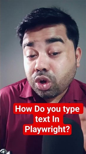How do you type text in Playwright?