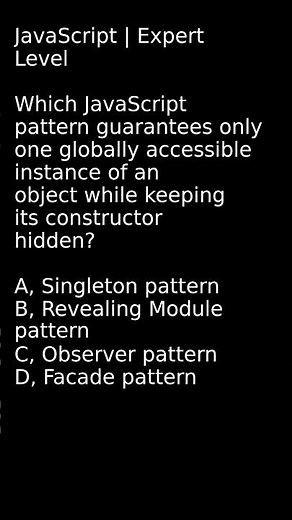 JavaScript Singleton Pattern # codingtips # javascriptpattenstutorial # programmingtutorials