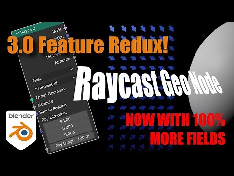 Using the Raycast Node in Blender 3.0 and Beyond
