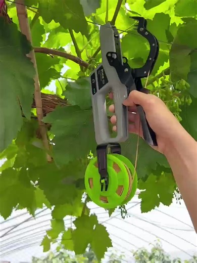 Semi-automatic Farmer Plant Tying Tool Flower Vegetable Vine Tape Twist Tie Binding Tool Electric Tying Machine