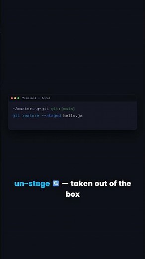Undo ANY mistake in Git (restore, revert, reset)