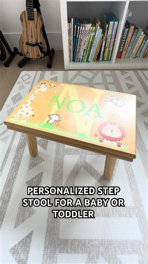 Personalized Step Stool for Toddlers & Kids | Cute + Practical Gift 🎁